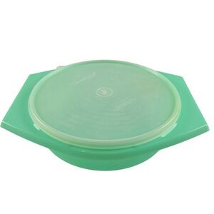 Vintage Tupperware Jade Storage Serving Bowl 786-4 With Lid